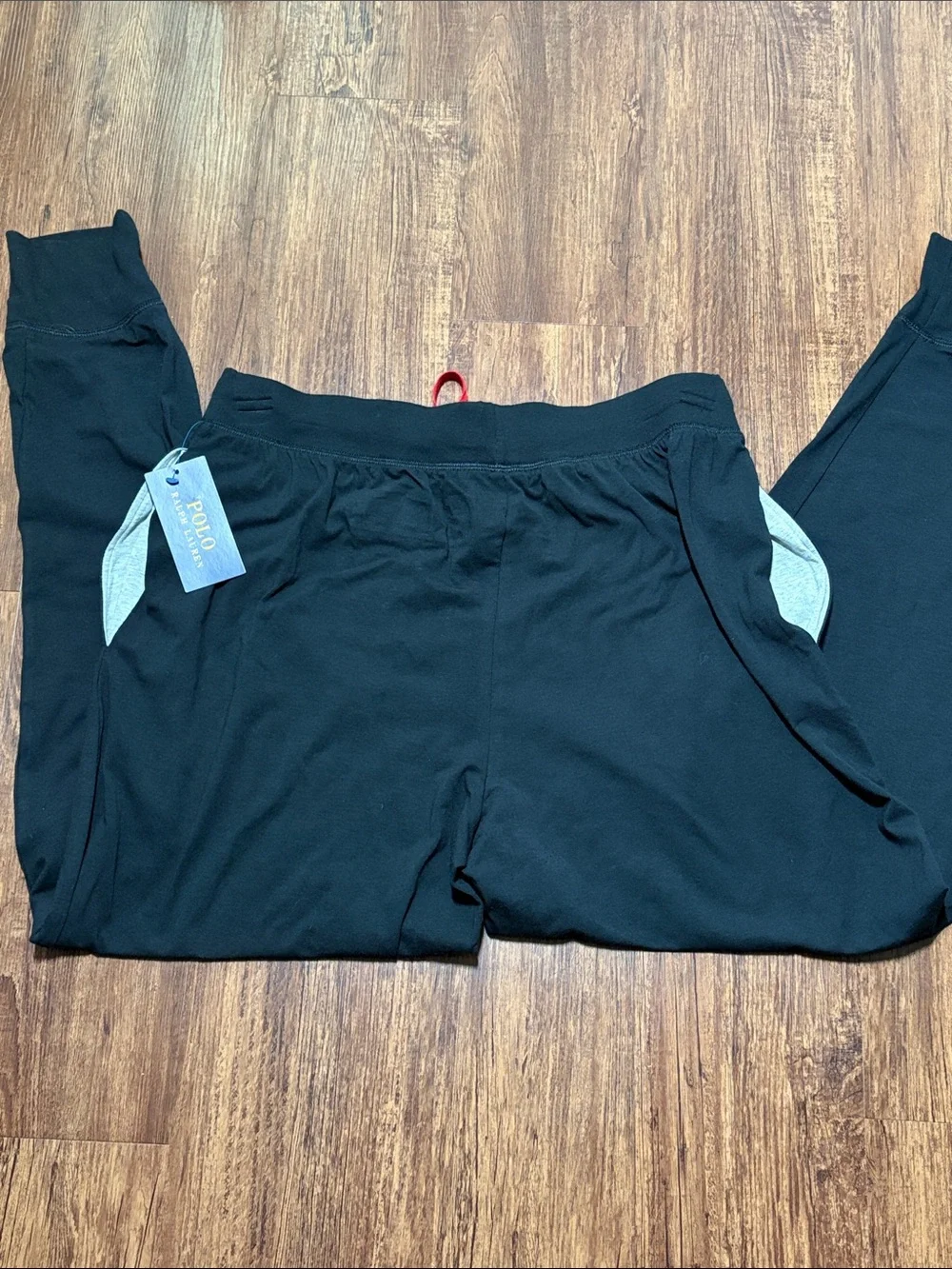 Polo Ralph Lauren Pajama Jogger Sweatpants Black Men’s Sz L NWT